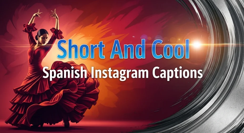 Short And Cool Spanish Instagram Captions