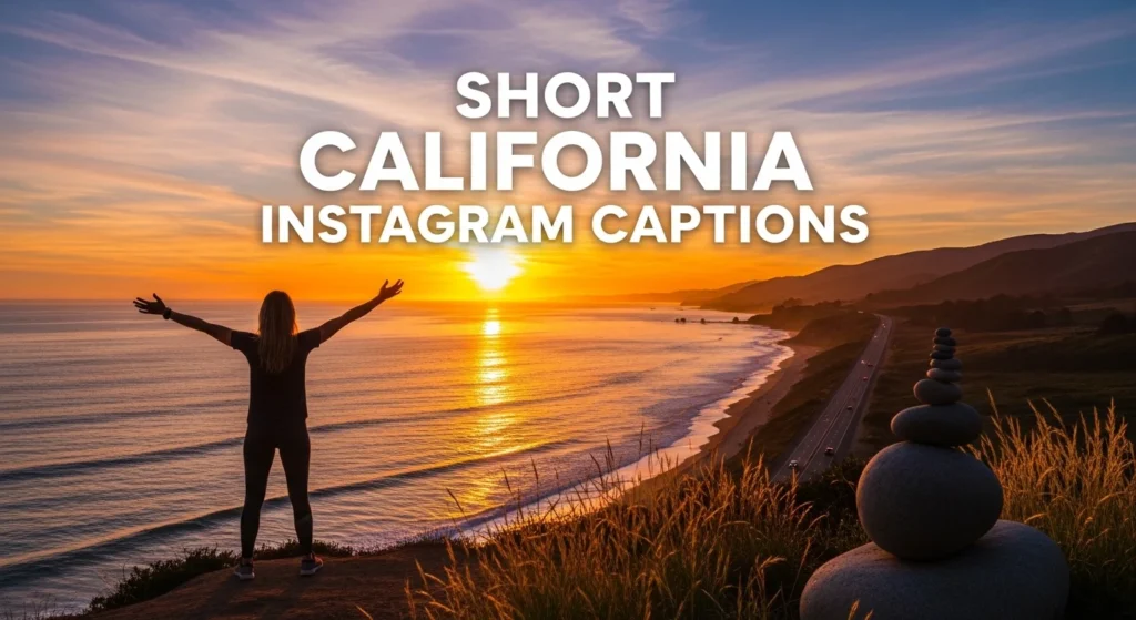 Short California Instagram Captions