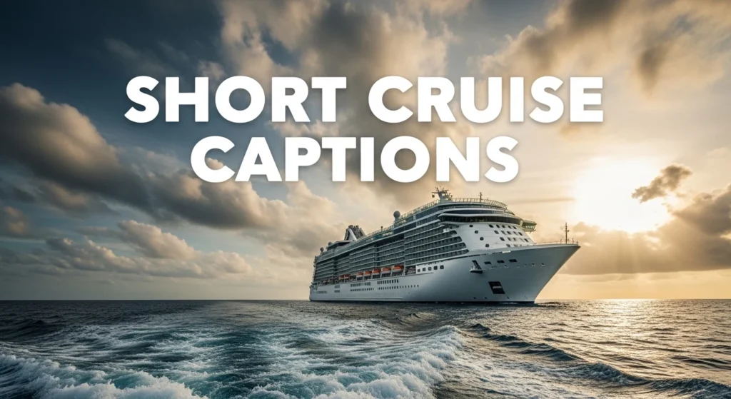 Short Cruise Captions