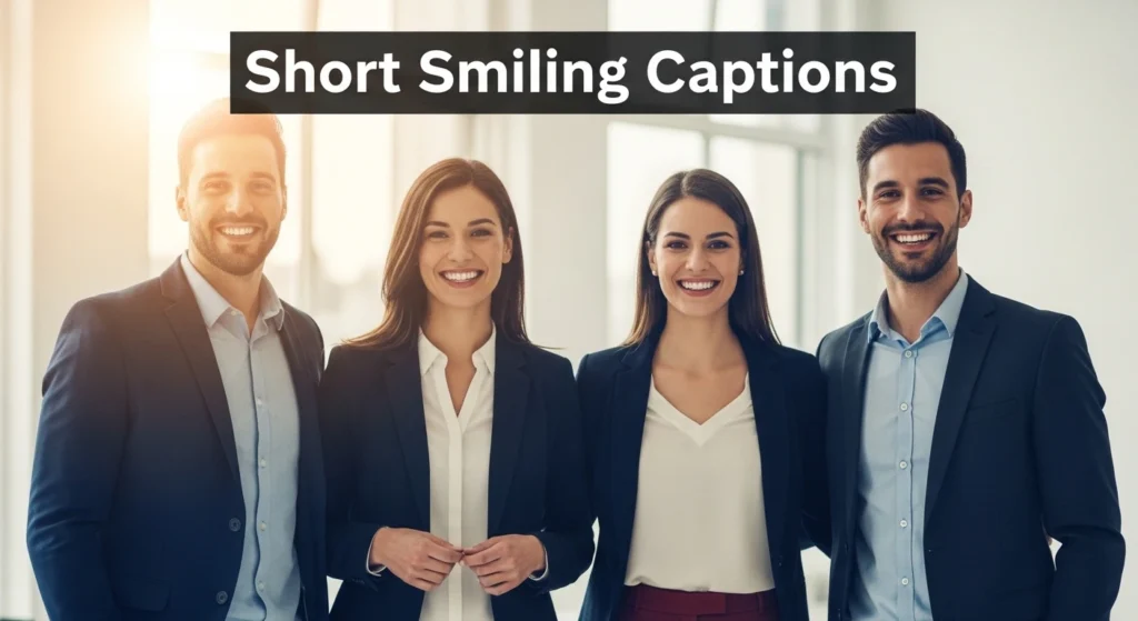 Short Smiling Captions