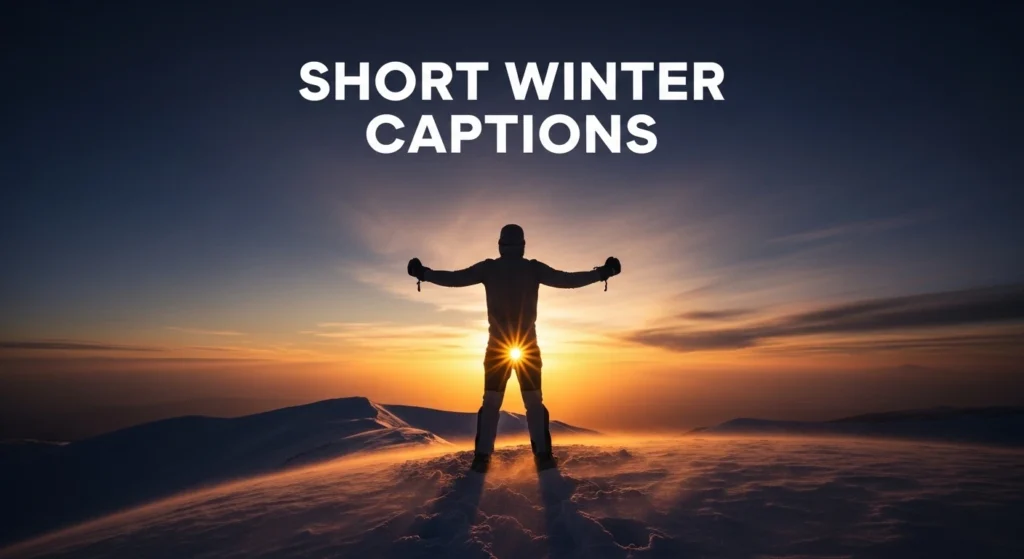 Short Winter Captions