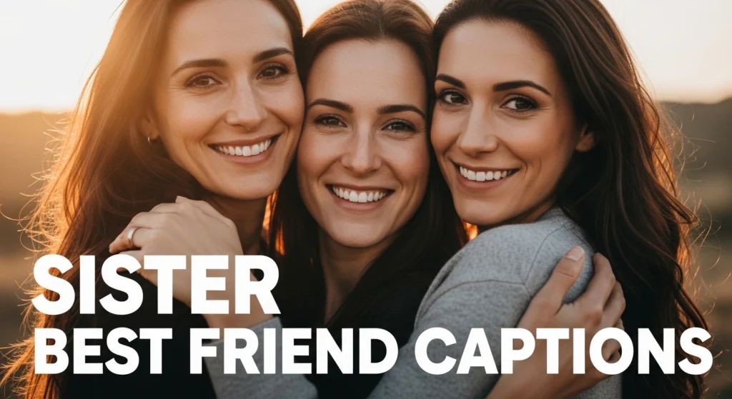 Sister Best Friend Captions