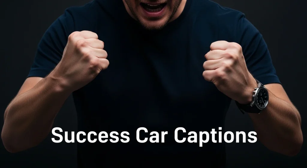 Success Car Captions