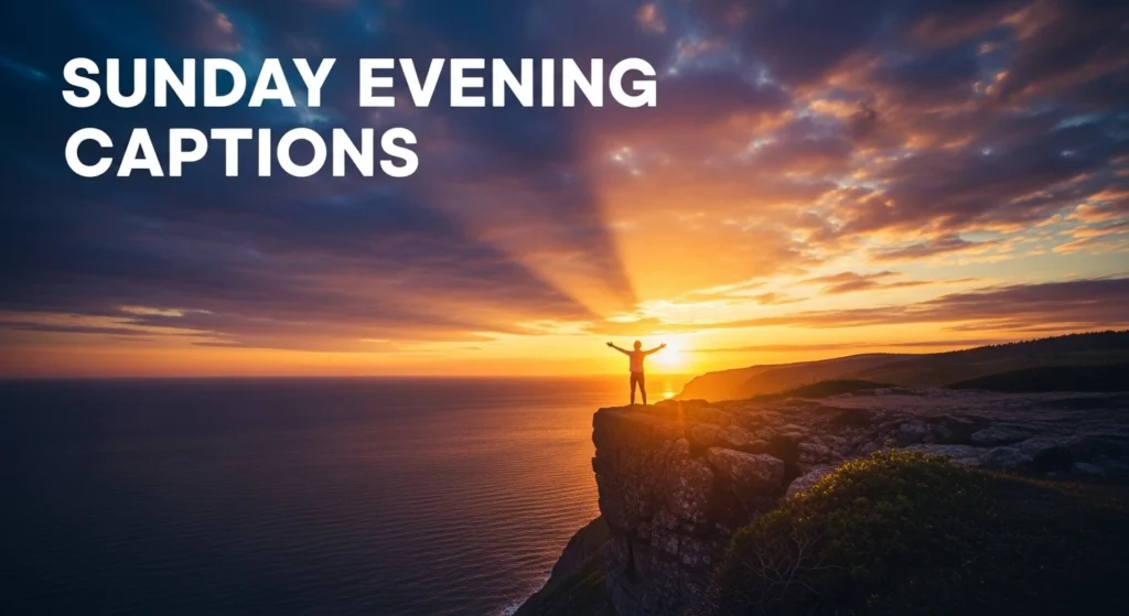Sunday Evening Captions