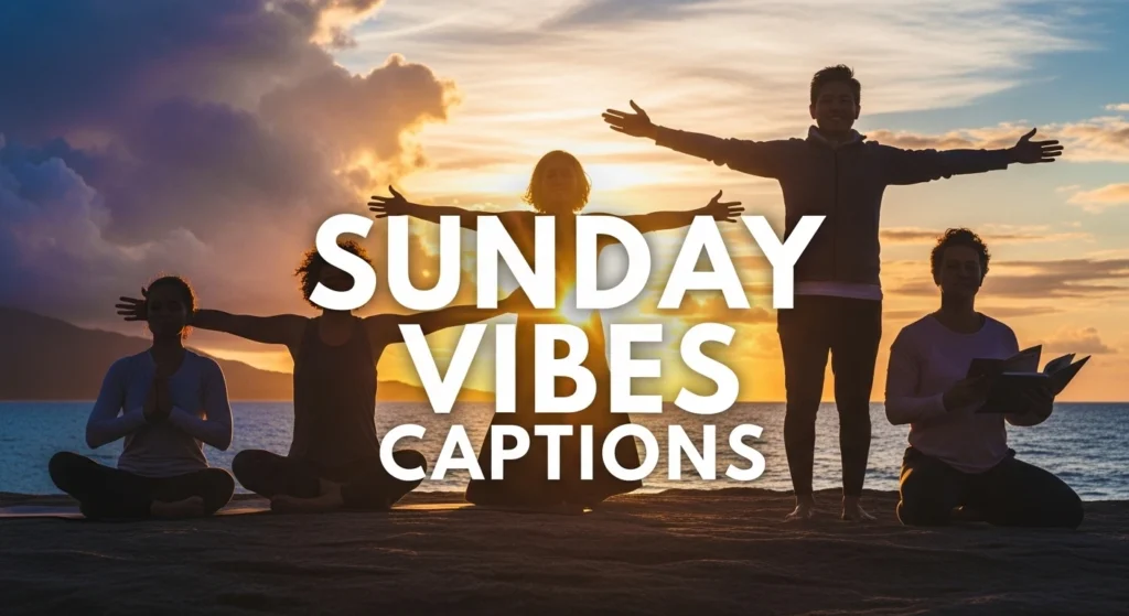 Sunday Vibes Captions