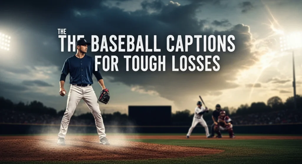 The Baseball Captions For Tough Losses
