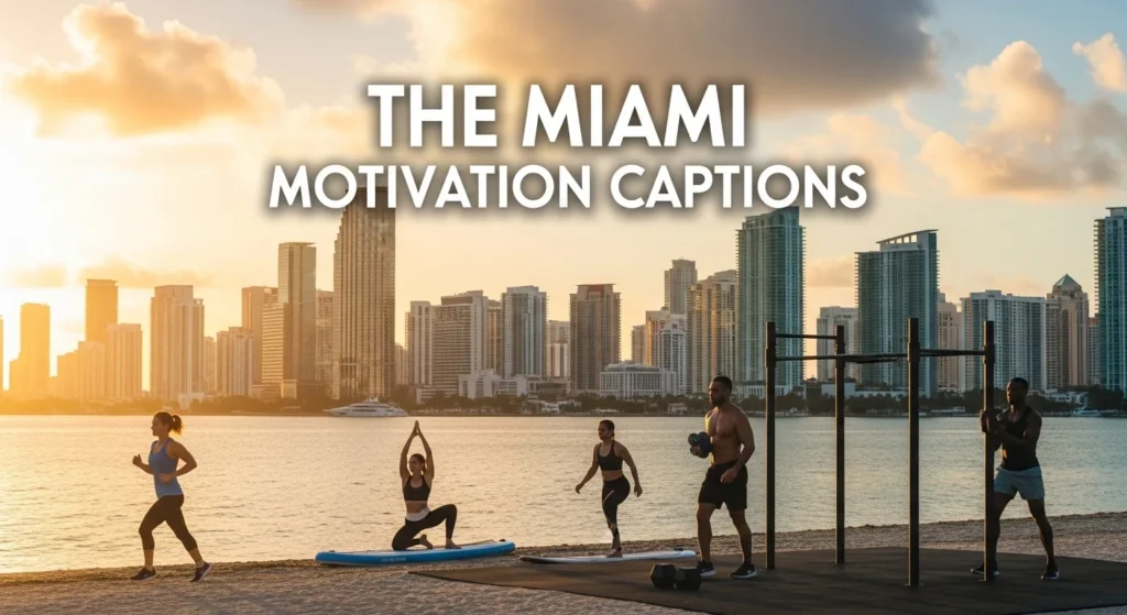 the miami motivation captions
