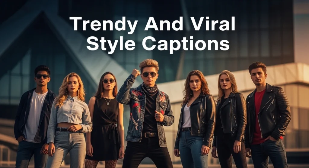 Trendy And Viral Style Captions