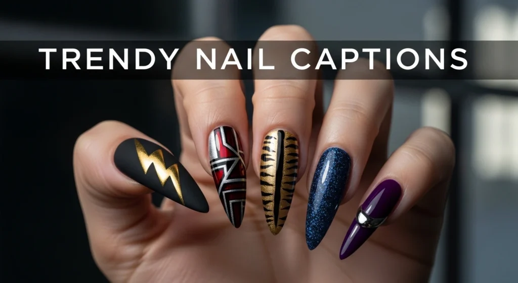 Trendy Nail Captions