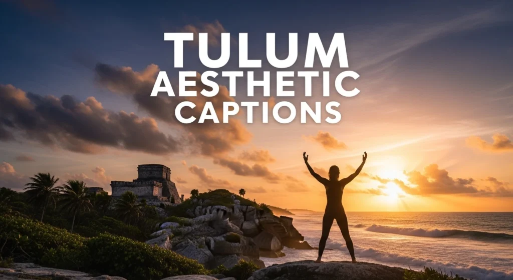 Tulum Aesthetic Captions