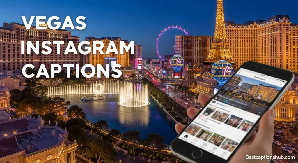Vegas Instagram Captions
