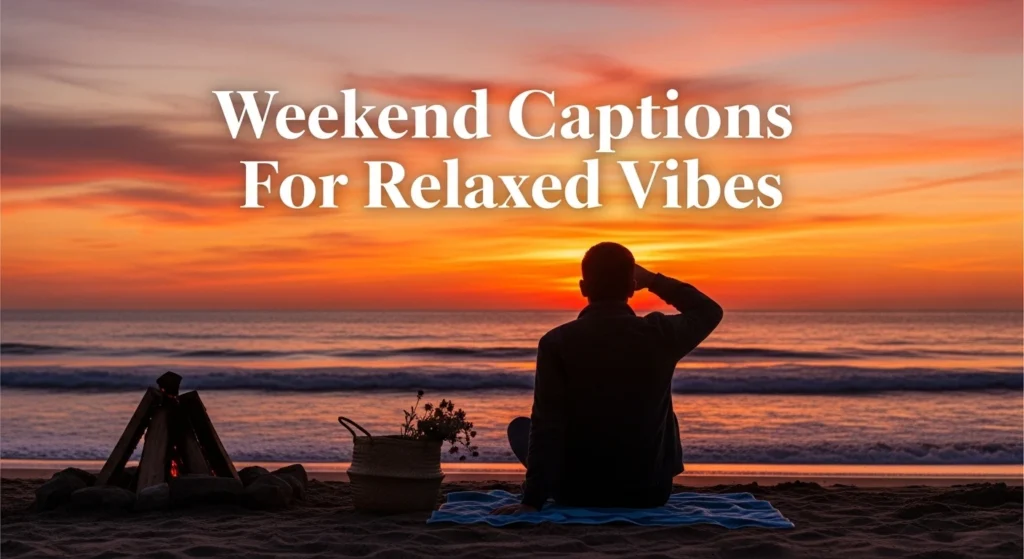 Weekend Captions For Relaxed Vibes