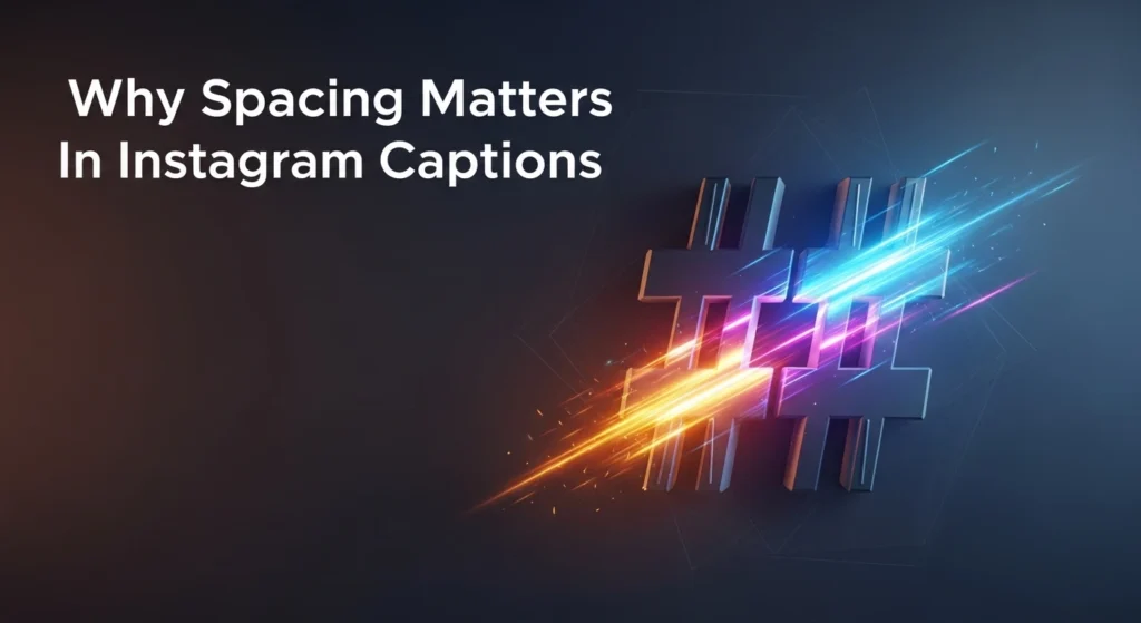why spacing matters in instagram captions