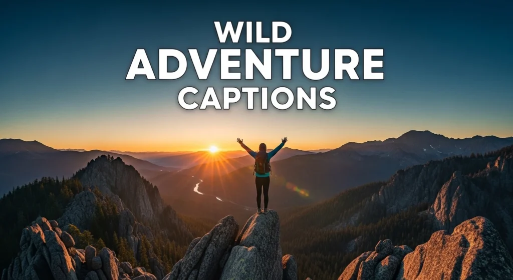 Wild Adventure Captions