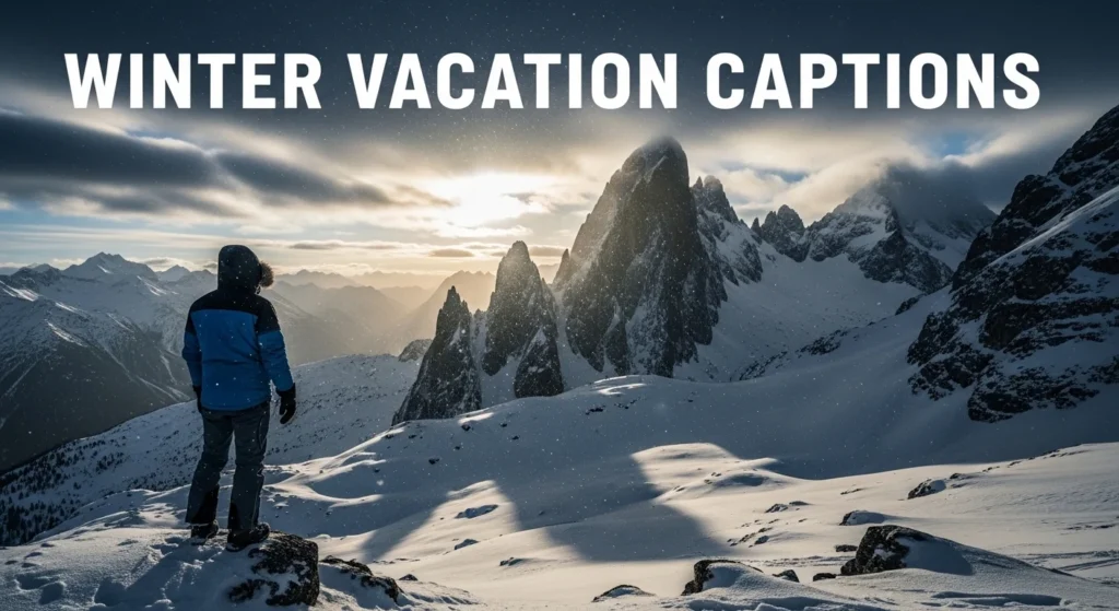 Winter Vacation Captions
