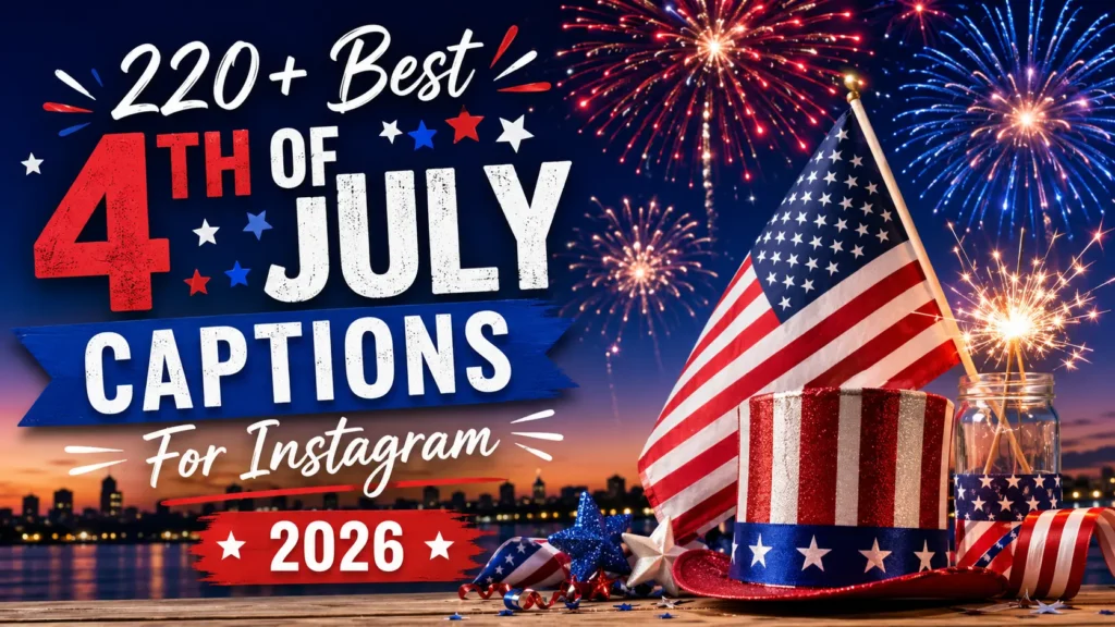 4th Of July Captions