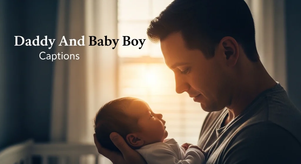Daddy And Baby Boy Captions