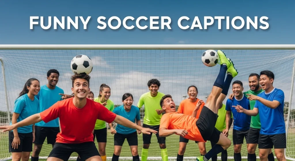 Funny Soccer Captions