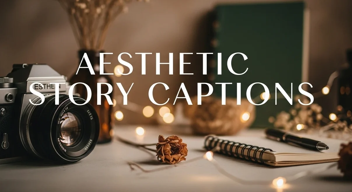Aesthetic Story Captions