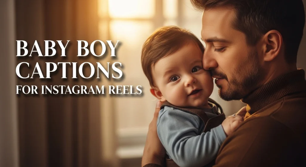 Baby Boy Captions For Instagram Reels