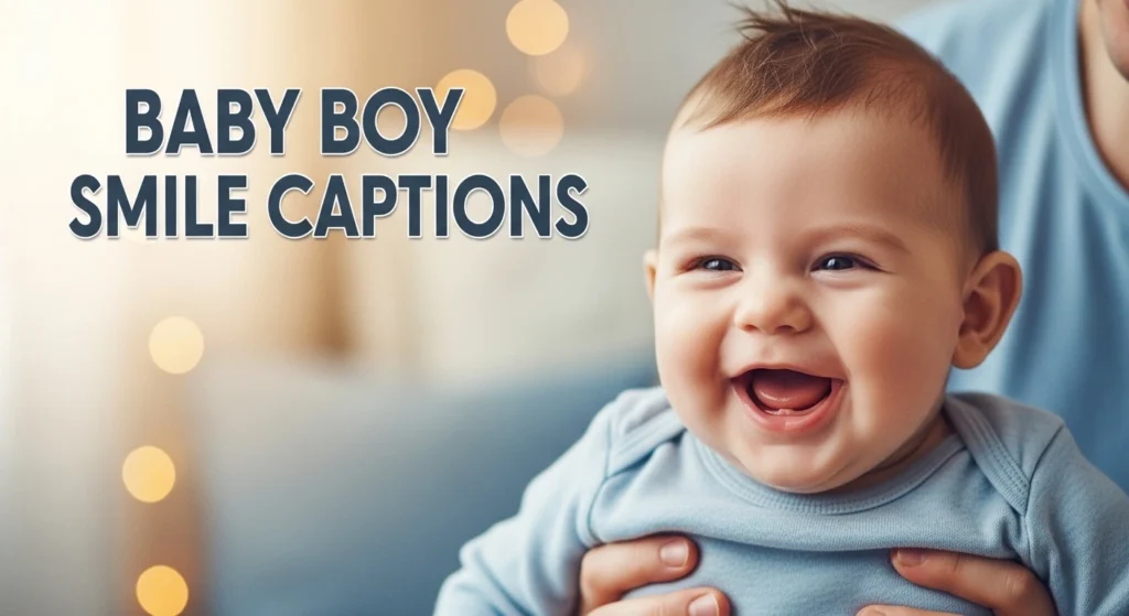 Baby Boy Smile Captions