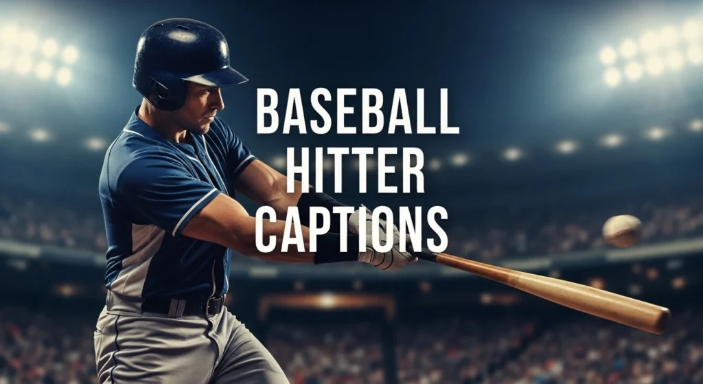 Baseball Hitter Captions