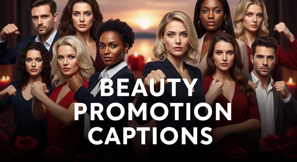 Beauty Promotion Captions
