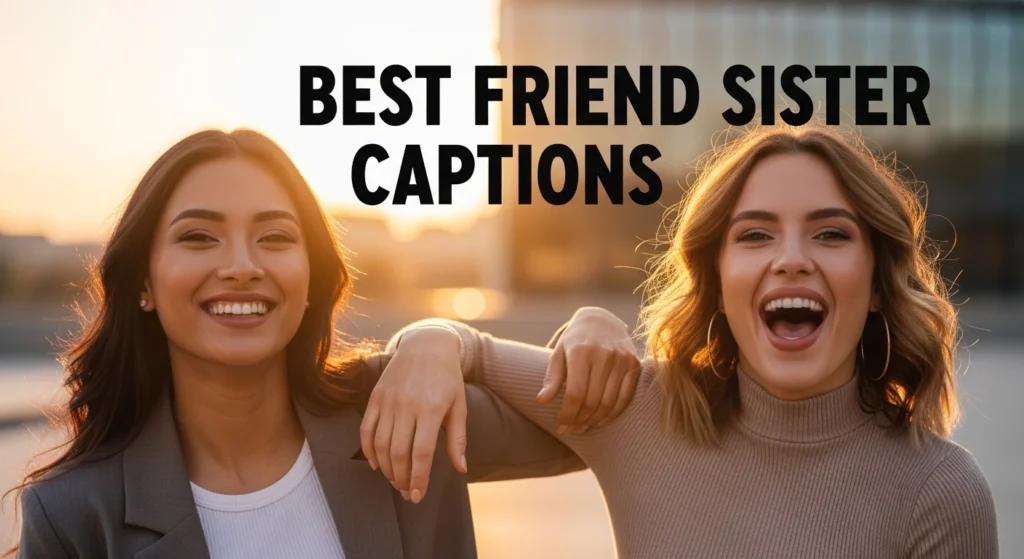 Best Friend Sister Captions