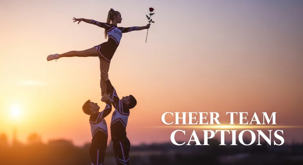 Cheer Team Captions