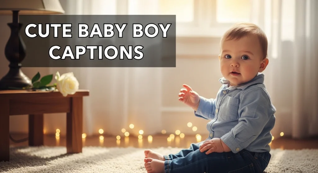 Cute Baby Boy Captions