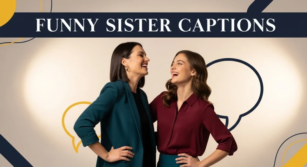 Funny Sister Captions