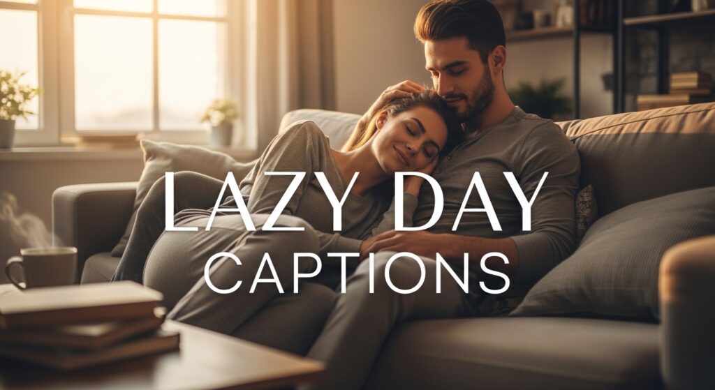 Lazy Day Captions