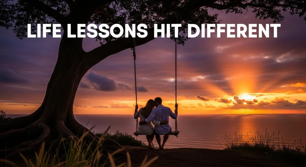 Life Lessons Hit Different