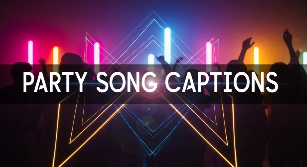 Party Song Captions