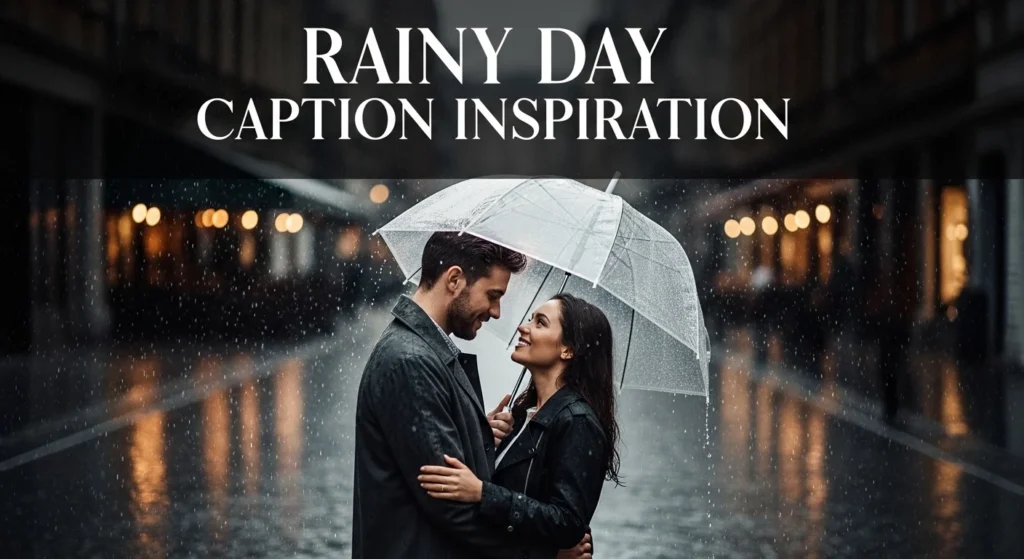 Rainy Day Caption Inspiration