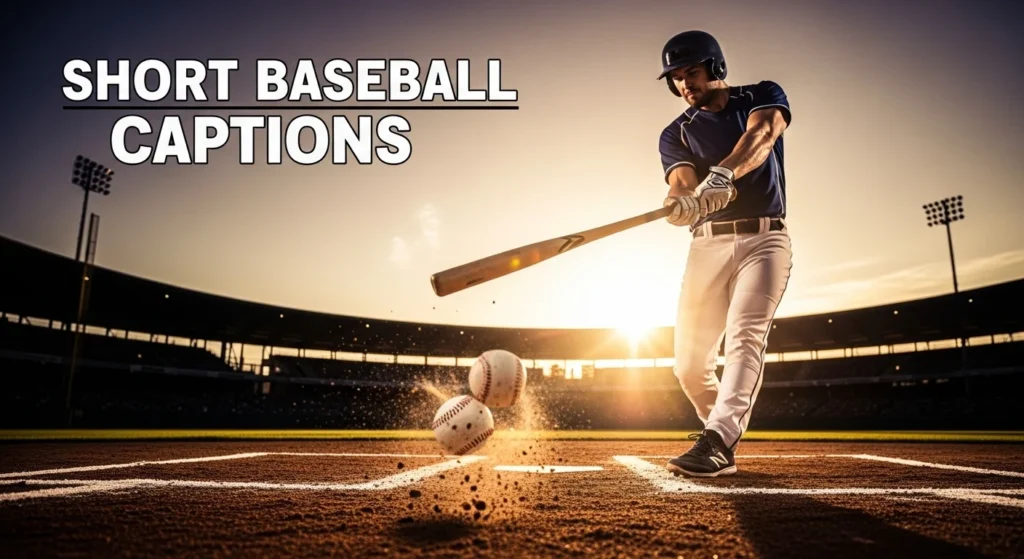 Short Baseball Captions