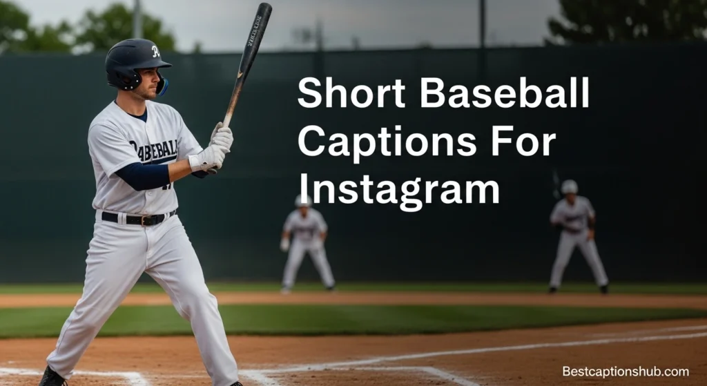 Short Baseball Captions For Instagram