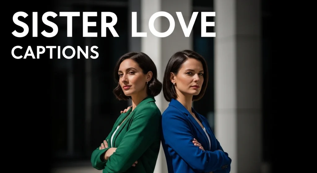 Sister Love Captions
