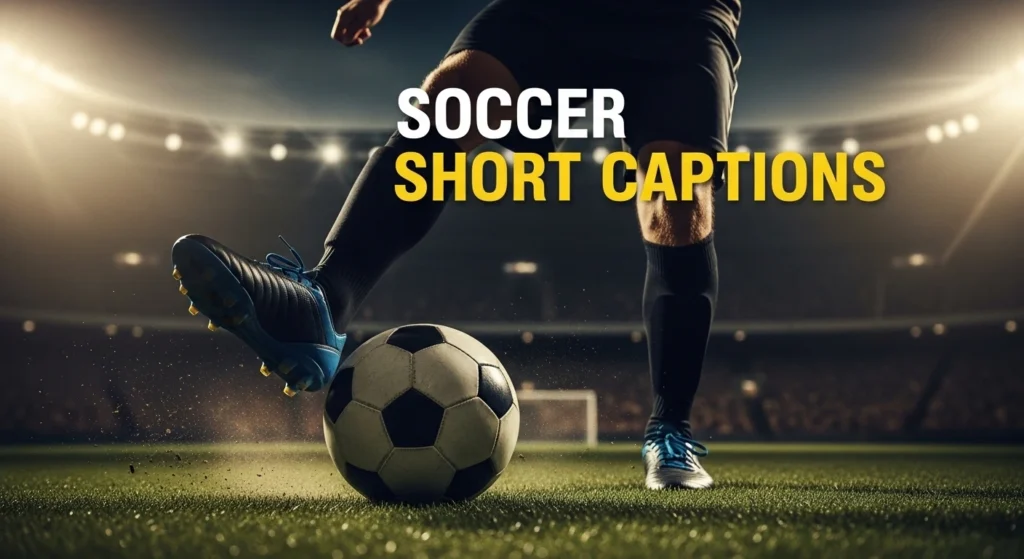 soccer short captions