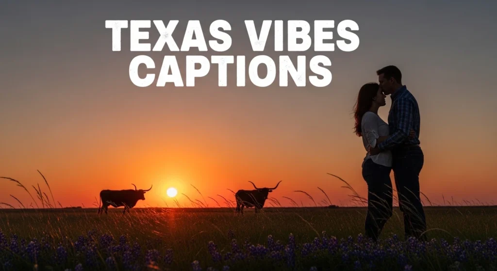 Texas Vibes Captions