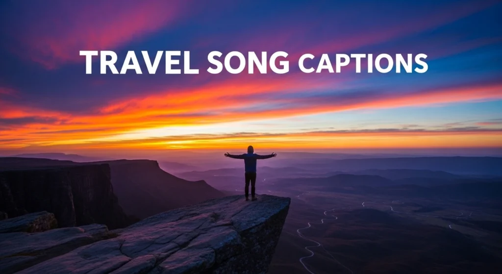 Travel Song Captions