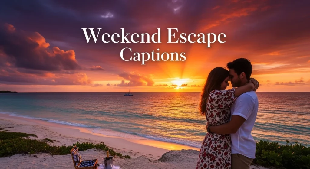 Weekend Escape Captions